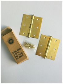 स्क्वायर प्रकार 4 इंच ठोस पीतल दरवाजा टिका बीबी प्रिंट ढीला पिन आसान स्थापना