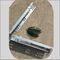 कैबिनेट दराज के लिए यूरोपीय शैली 400 मिमी ग्रे हैंडल ऑटो समापन अंडरम ड्रॉअर स्लाइड
